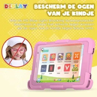 DEPLAY Kids Tablet SMART 4 8 Inch Roze