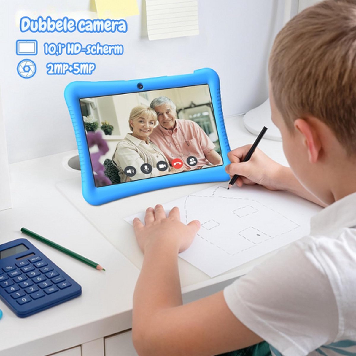 EagleSoar Kindertablet Blauw 10 Inch