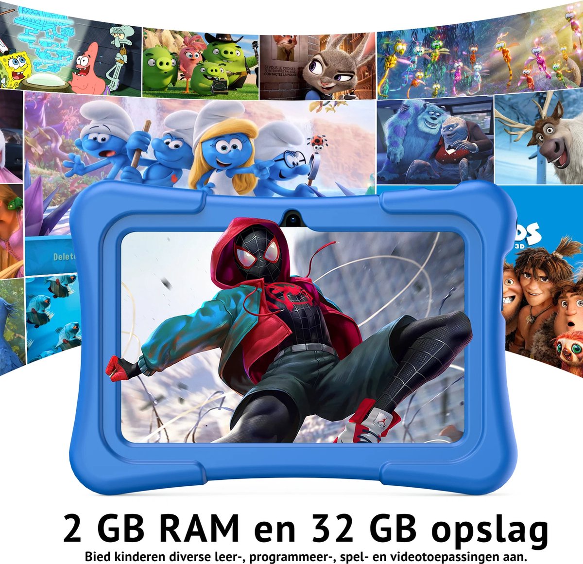 Elementkey Ai-Kids Max 7 inch KinderTablet 32GB Roze