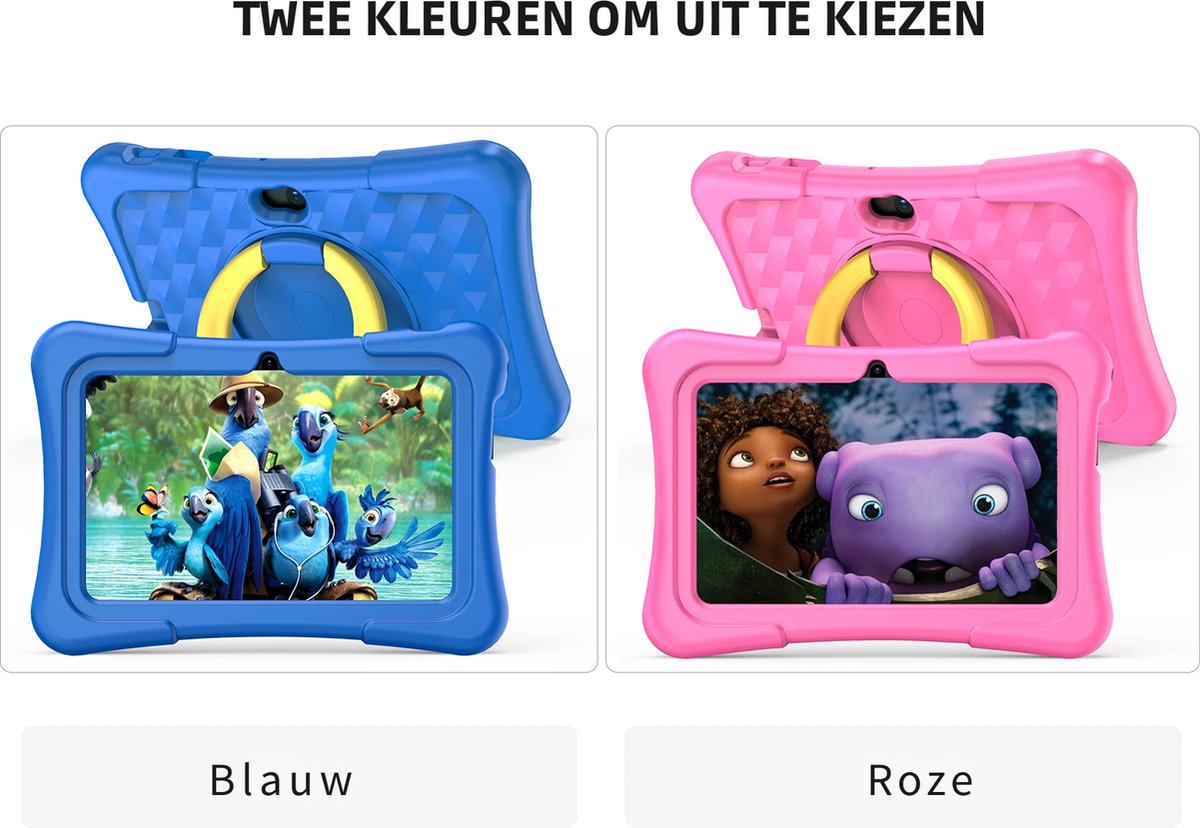 Elementkey Ai-Kids Max 7 inch KinderTablet 32GB Roze