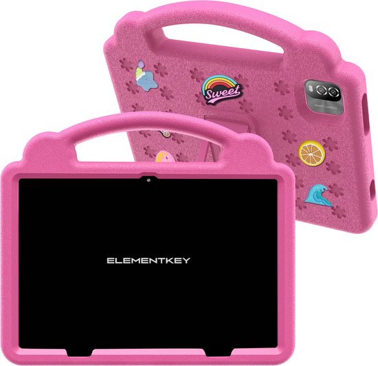 Elementkey Ai-Tab10 MAX Android 12 Tablet 192GB 6GB Roze