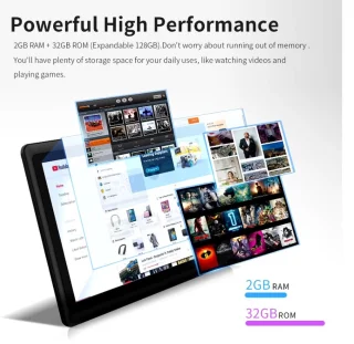 Elementkey K7 Pro 7 Inch Android 11 Tablet 4GB RAM WiFi6 Inclusief Flipcover