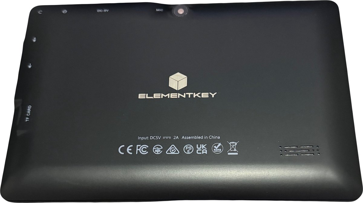 Elementkey K7 Pro 7 Inch Android 11 Tablet 4GB RAM WiFi6 Inclusief Flipcover