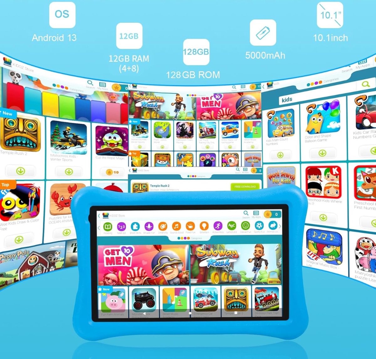 Equivera Kindertablet Kids Edition 3+