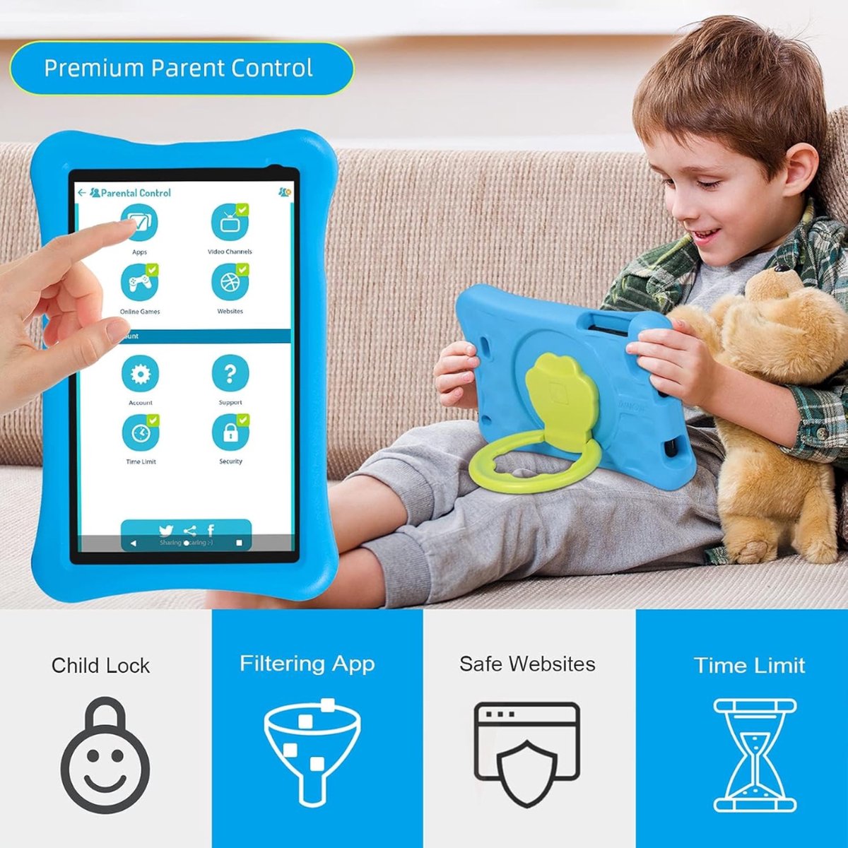 Equivera Kindertablet Kids Edition 3+