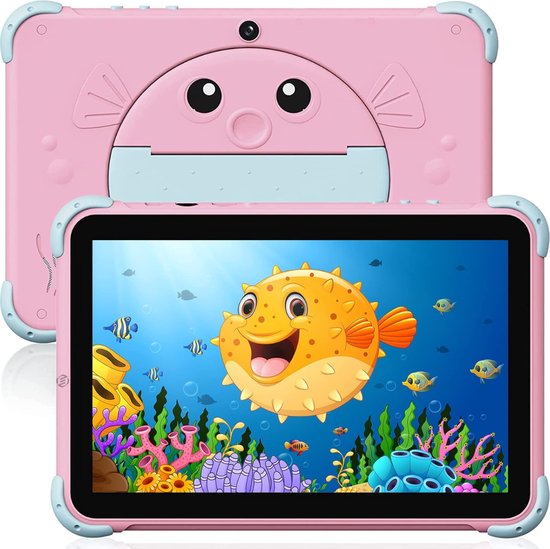 Equivera 10-inch Kindertablet: vrolijk, veilig en gericht op leren