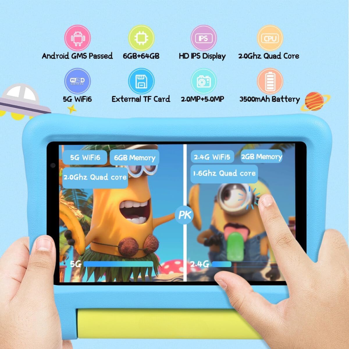 Equivera Kindertablet Kids Tablet 3+ Limited Edition