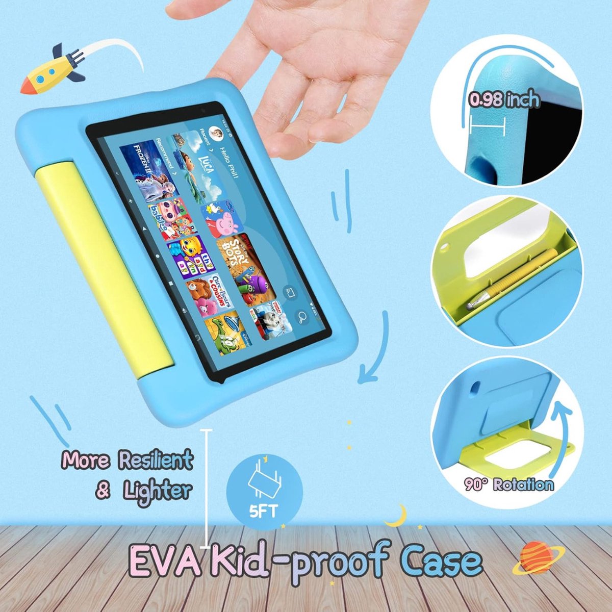 Equivera Kindertablet Kids Tablet 3+ Limited Edition