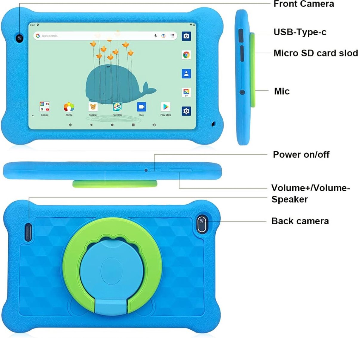 Equivera Kindertablet Kids Tablet Limited Edition