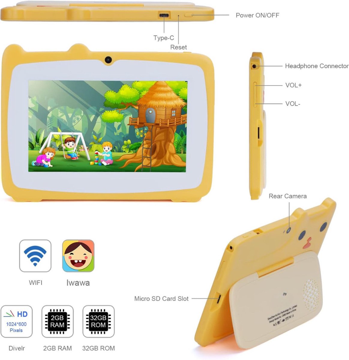 Equivera Kindertablet Kids Tablet Limited Edition