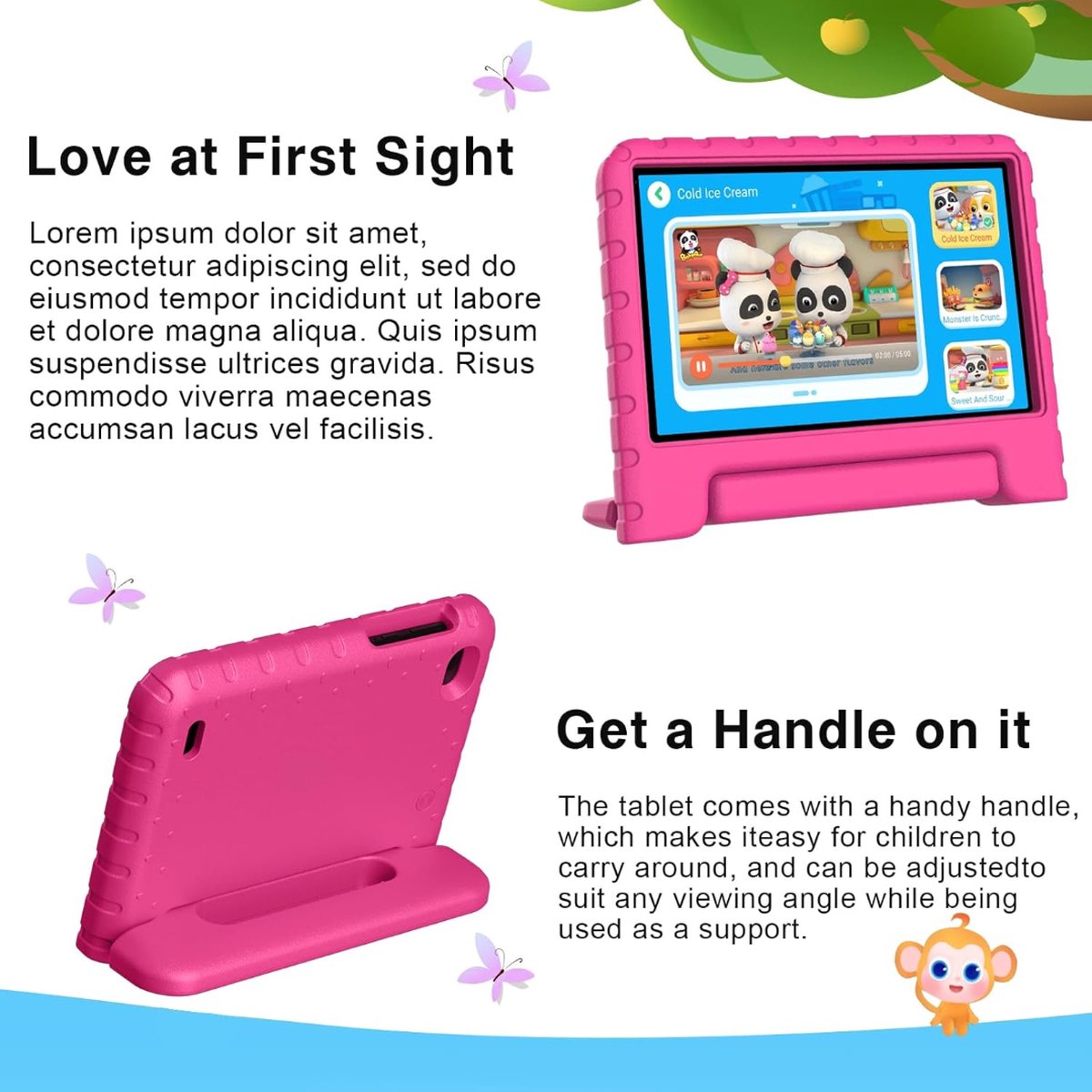 Equivera Kindertablet Kids Tablet vanaf 3 Jaar Limited Edition