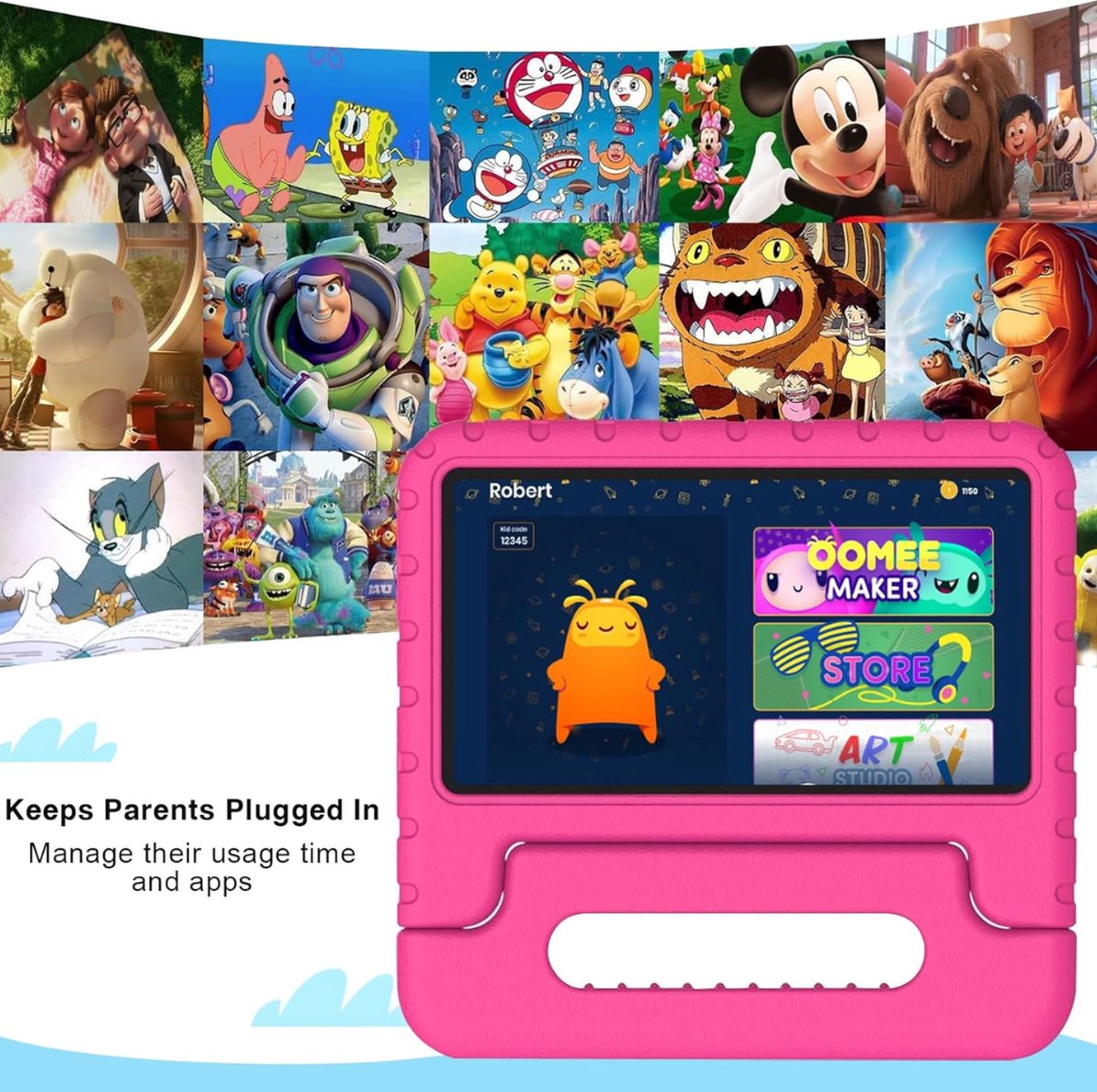 Equivera Kindertablet Kids Tablet vanaf 3 Jaar Limited Edition