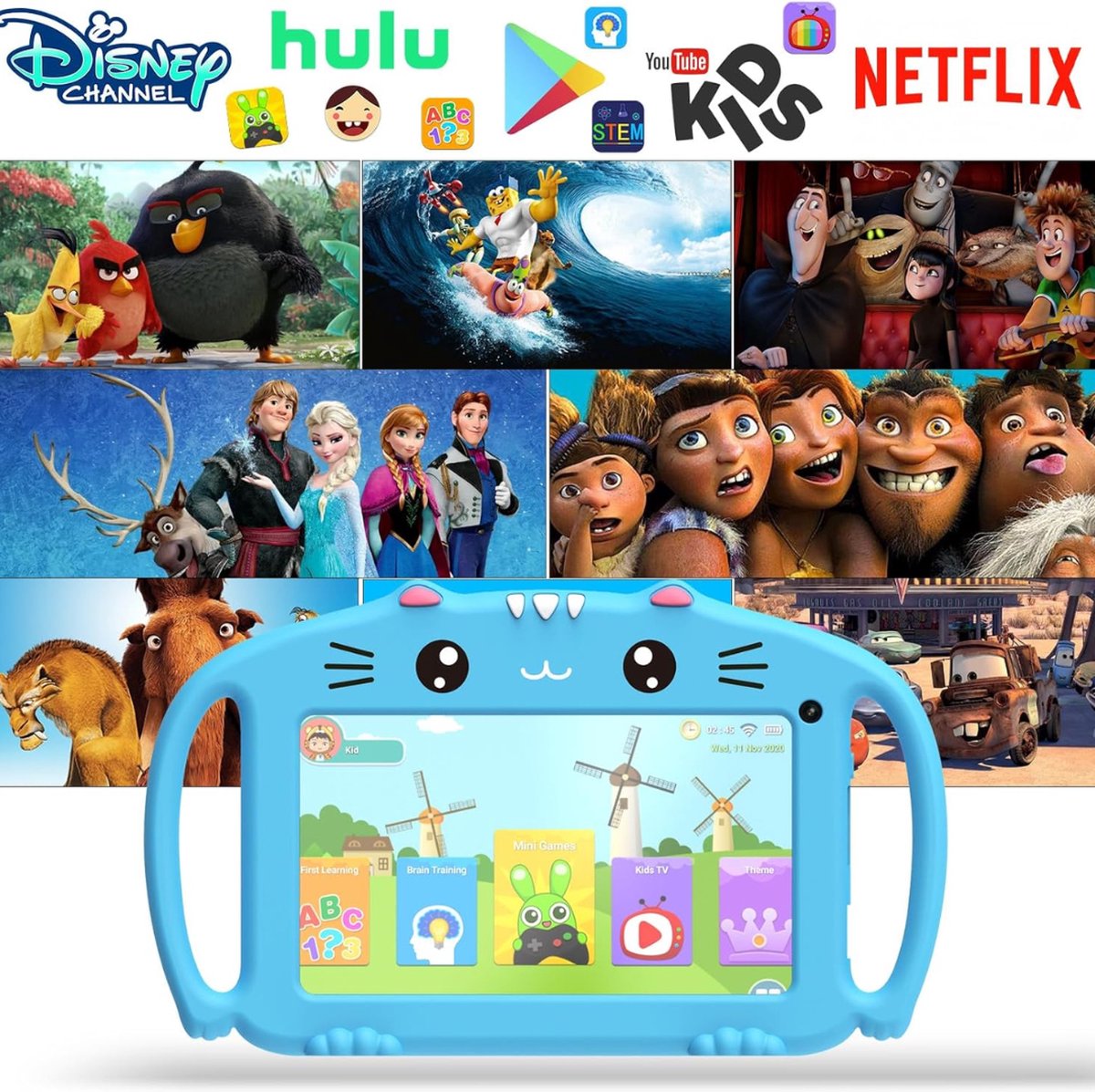 Equivera Kindertablet Kids Tablet Vanaf 3 Jaar Limited Edition