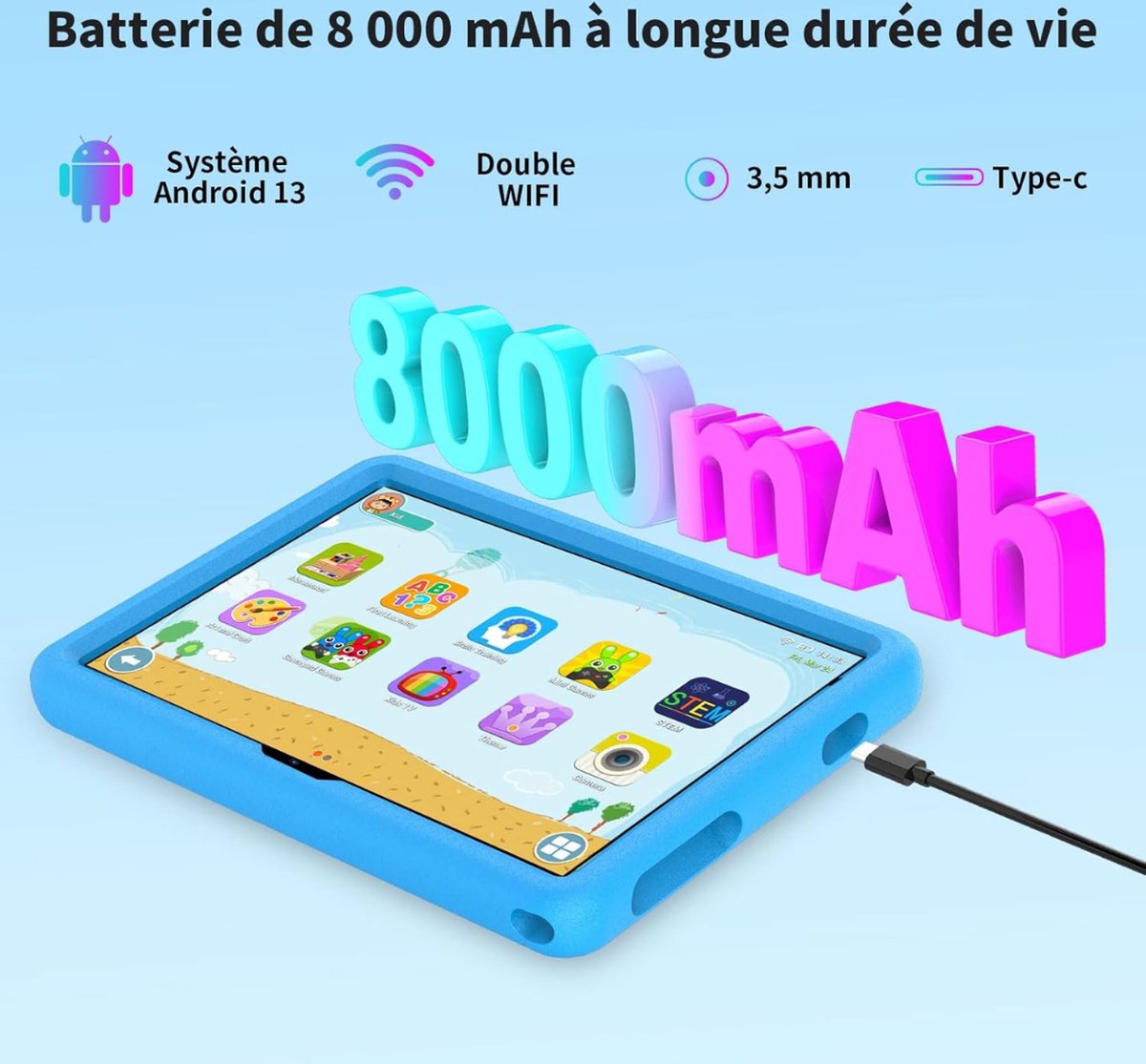 Equivera Kindertablet Kids Tablet Vanaf 3 Jaar Limited Edition
