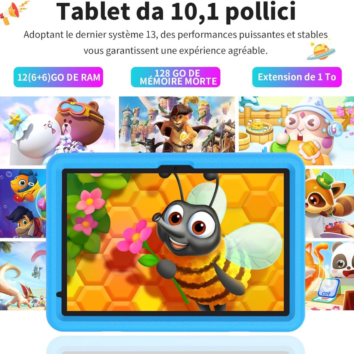 Equivera Kindertablet Kids Tablet Vanaf 3 Jaar Limited Edition