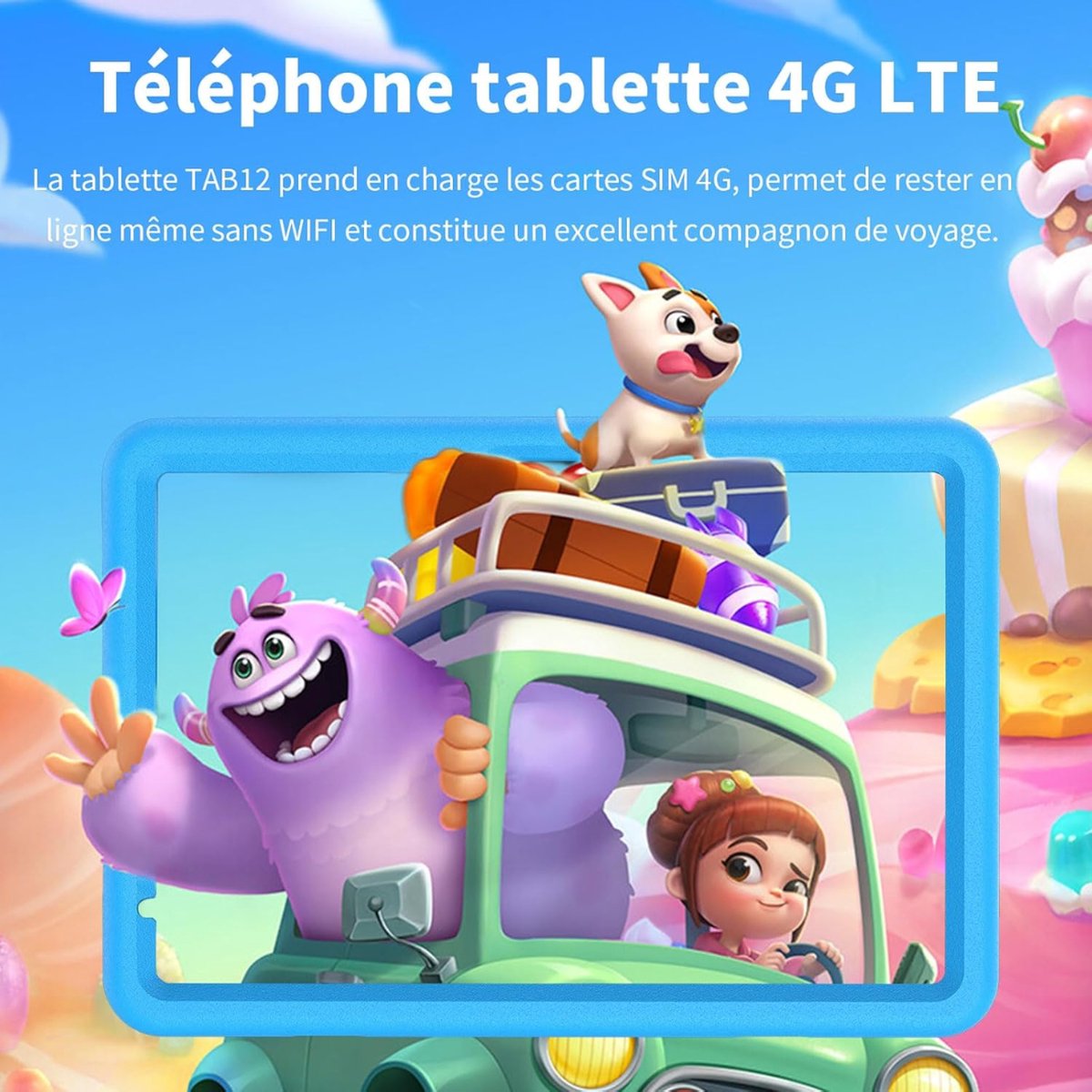 Equivera Kindertablet Kids Tablet Vanaf 3 Jaar Limited Edition