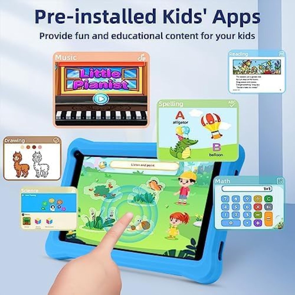 Equivera Kindertablet Kids Tablet Vanaf 3 Jaar Limited Edition