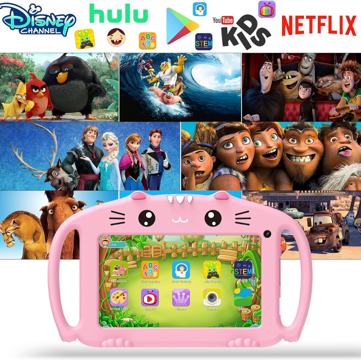 Equivera Kindertablet Kids Tablet Vanaf 3 Jaar Limited Edition