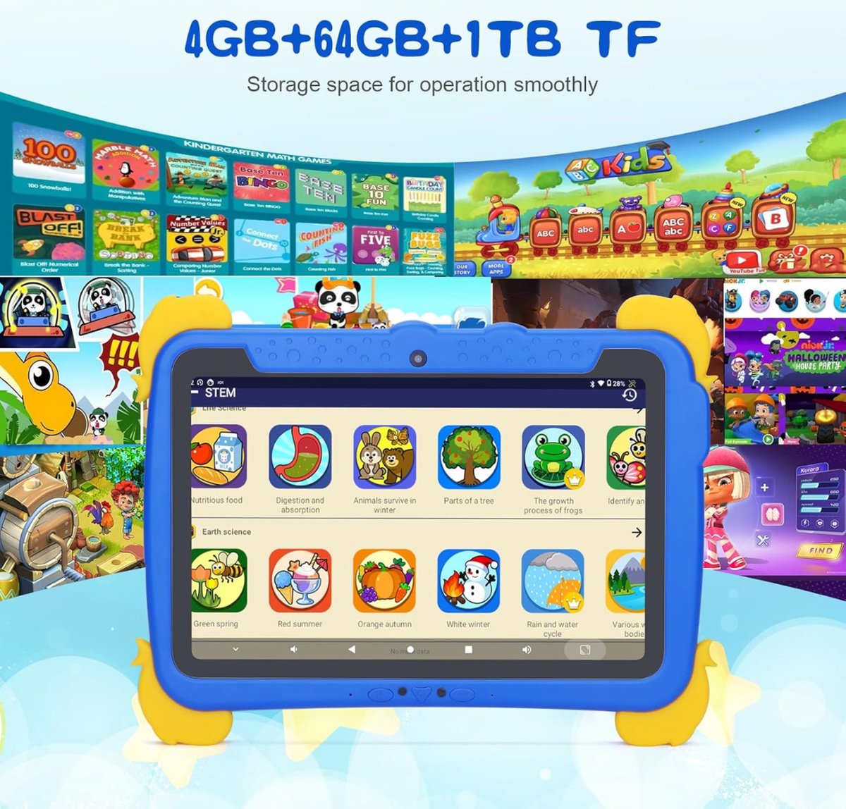 Equivera Kindertablet Kids Tablet Vanaf 3 Jaar Limited Edition