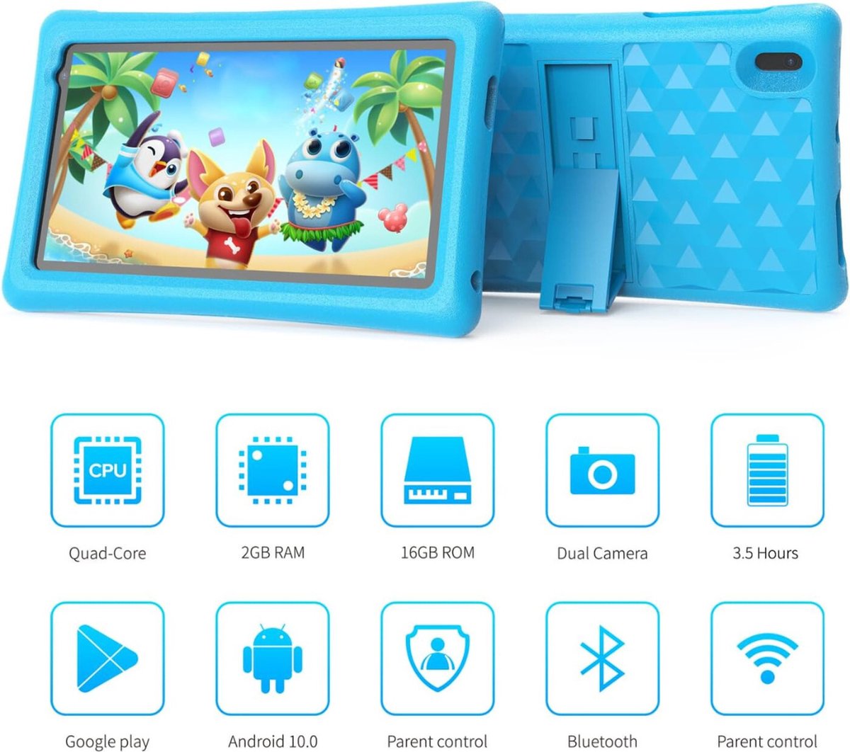 Equivera Kindertablet Kids Vanaf 3 Jaar Limited Edition