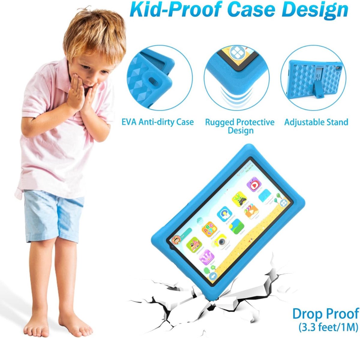 Equivera Kindertablet Kids Vanaf 3 Jaar Limited Edition