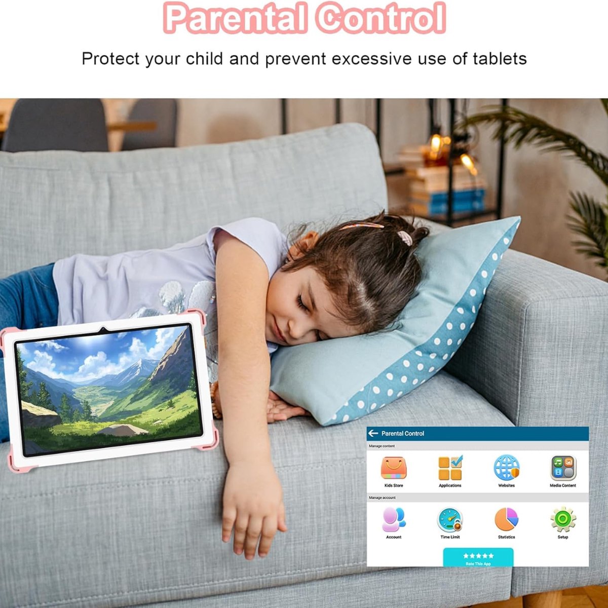 Equivera Kindertablet Kids Vanaf 3 Jaar Limited Edition
