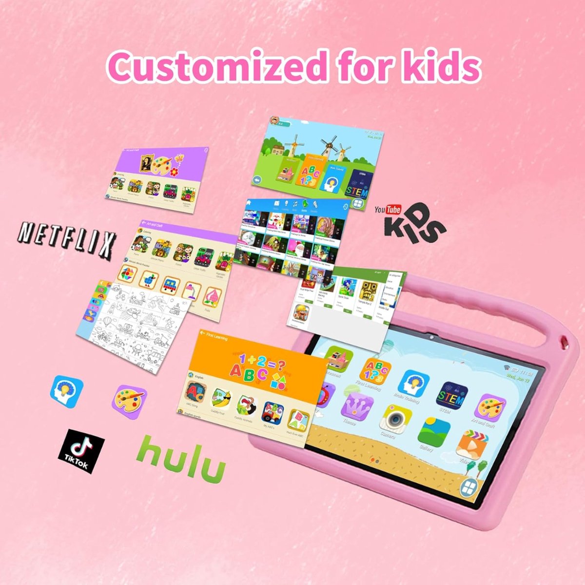 Equivera Kindertablet Kindertablet Vanaf 3 Jaar Limited Edition