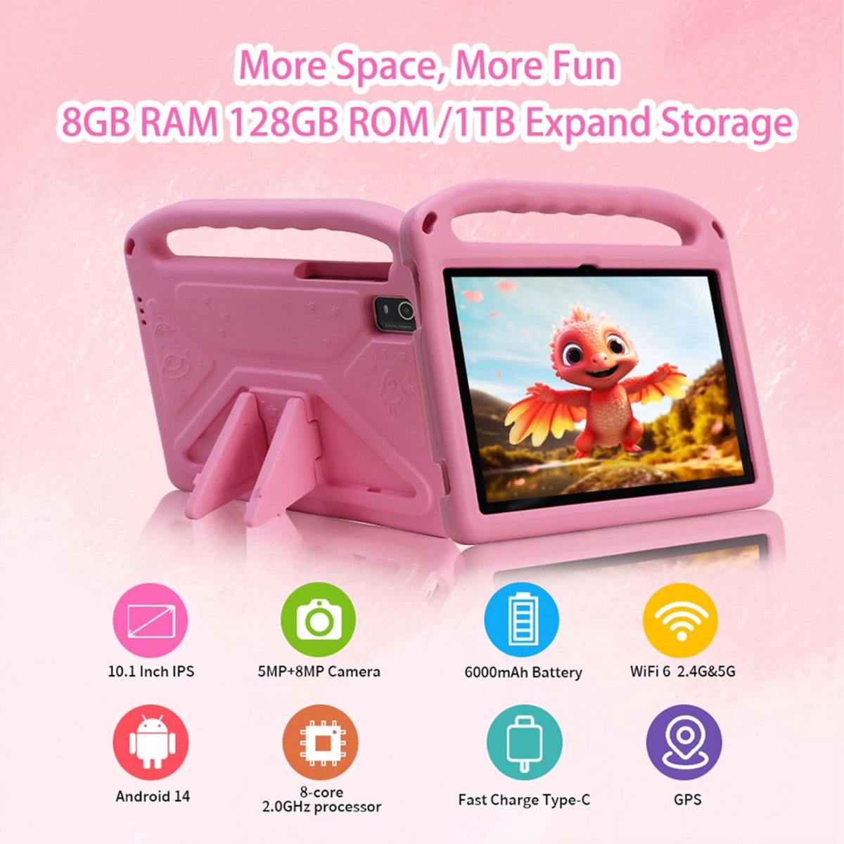 Equivera Kindertablet Kindertablet Vanaf 3 Jaar Limited Edition