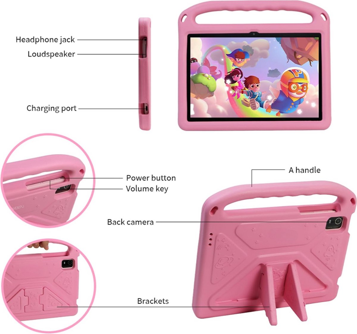 Equivera Kindertablet Kindertablet Vanaf 3 Jaar Limited Edition