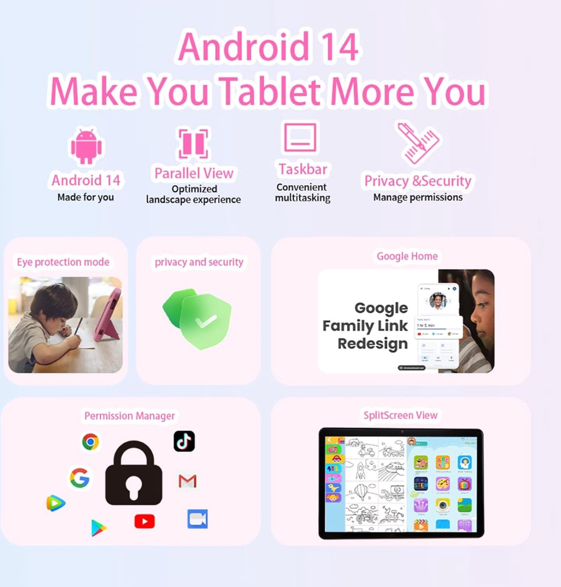 Equivera Kindertablet Kindertablet Vanaf 3 Jaar Limited Edition