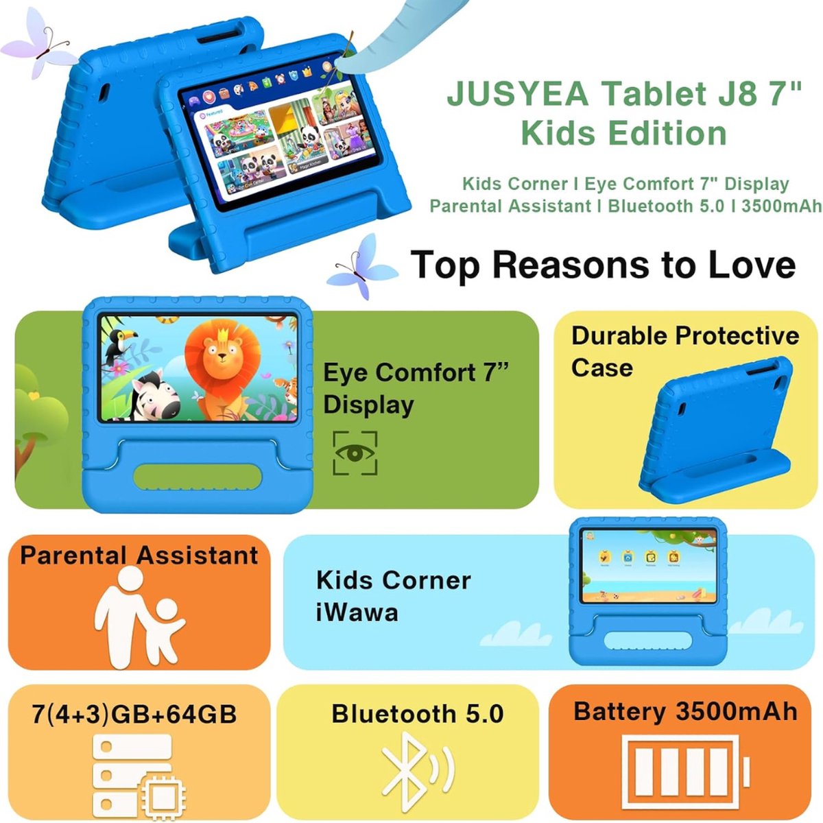 Equivera Kindertablet Limited Edition 3+