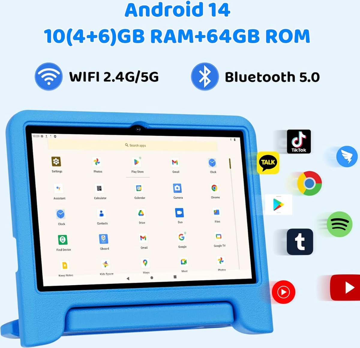 Equivera Kindertablet Limited Edition Vanaf 3 Jaar