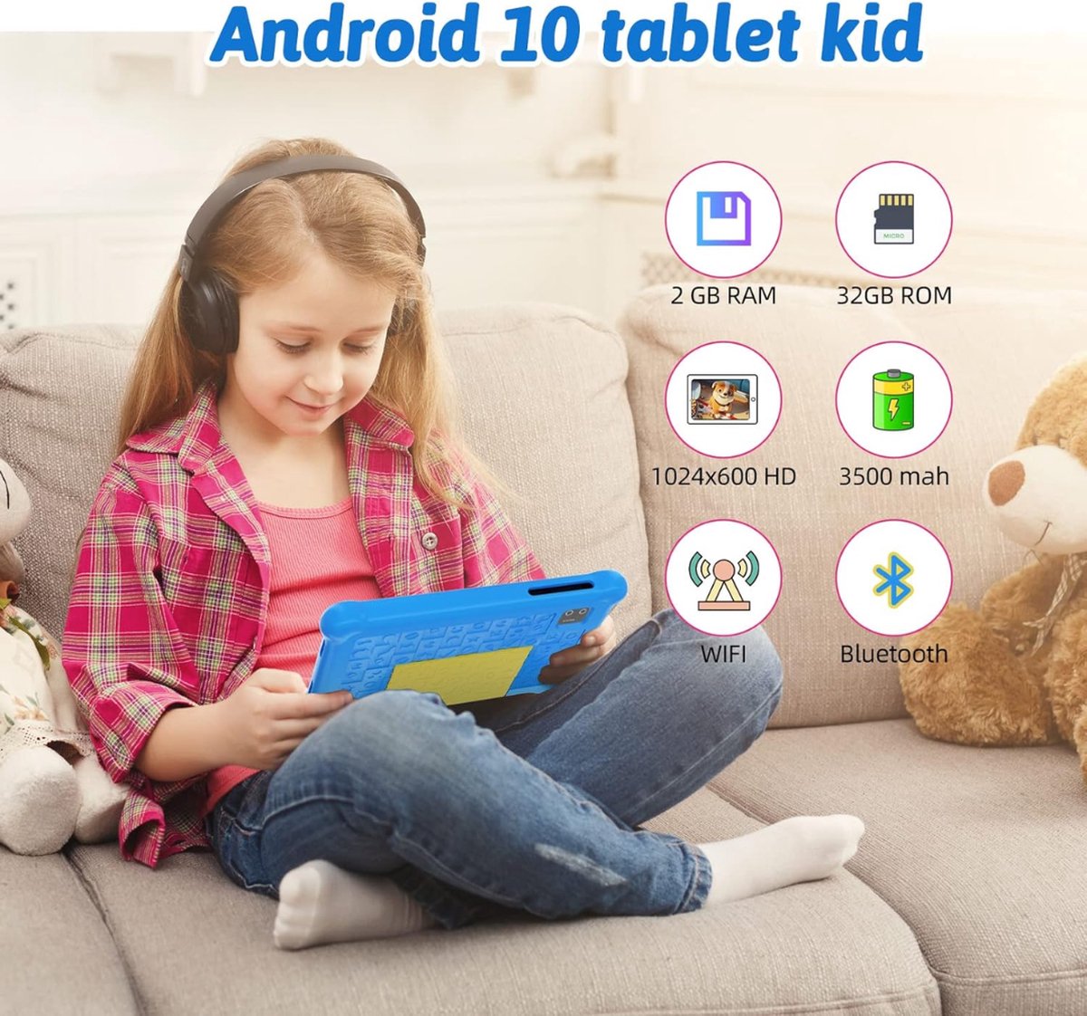 Equivera Kindertablet Limited Edition Vanaf 3 Jaar