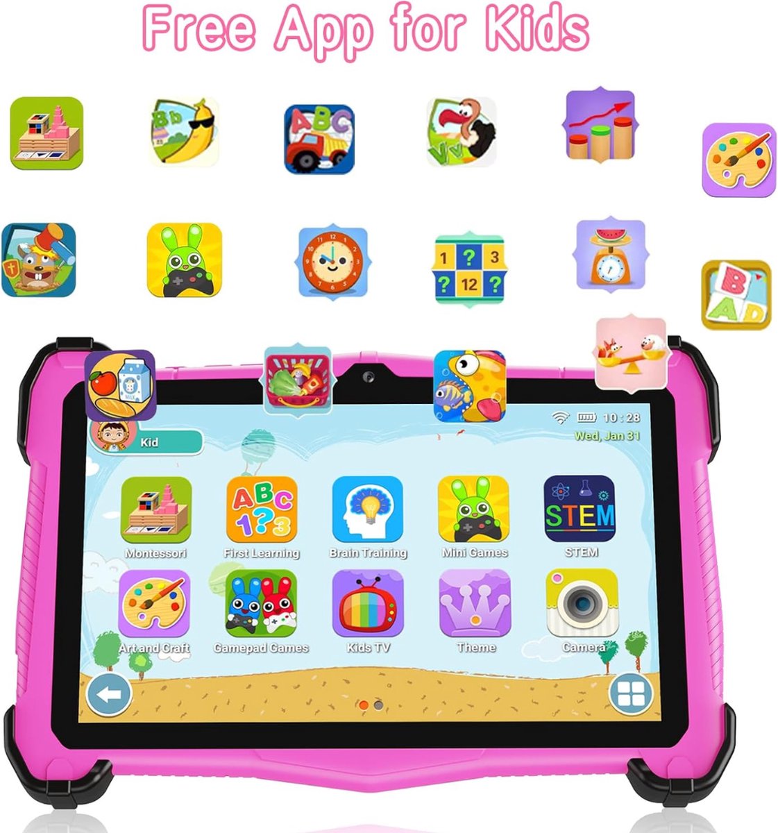 Equivera Kindertablet Limited Edition vanaf 3 jaar