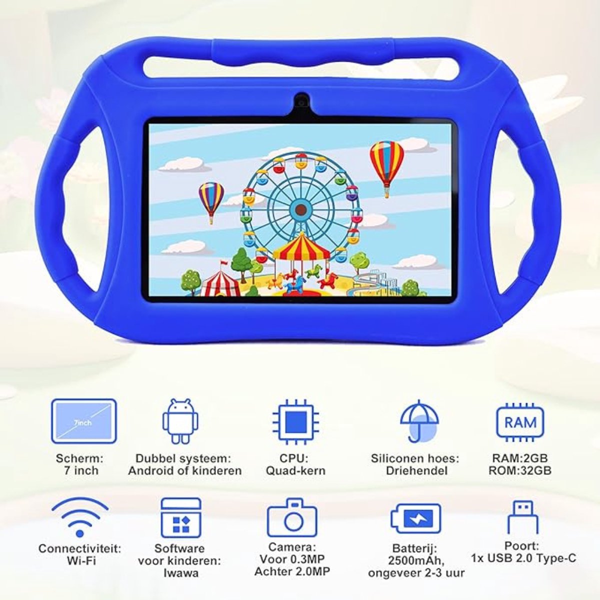 Equivera Kindertablet voor Kinderen