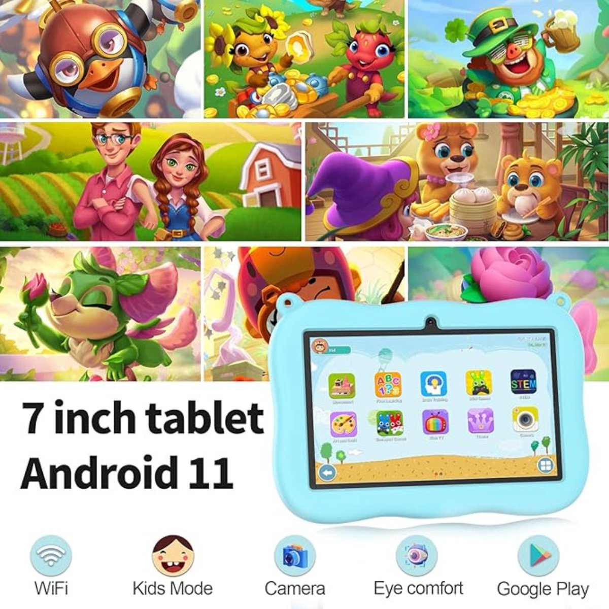 Equivera Kindertablet voor Kinderen