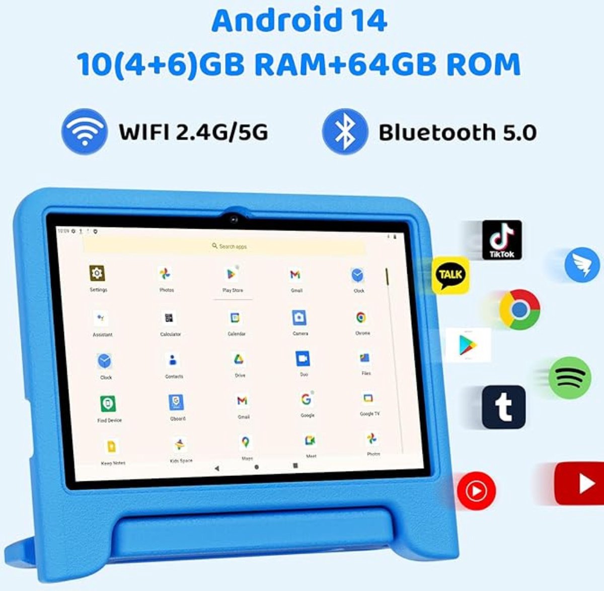 Equivera Kindertablet voor kinderen