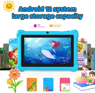 Eurocatch Kindertablet 7" Blauw