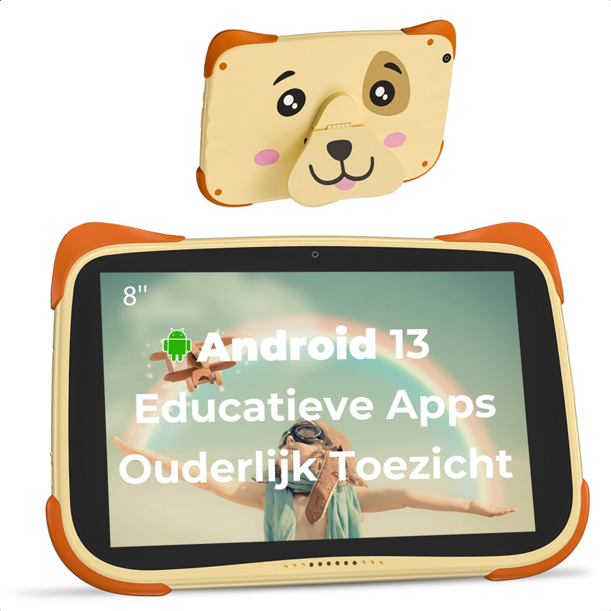 Hot Pepper KT10 8'' Kindertablet Android 13 32GB WiFi