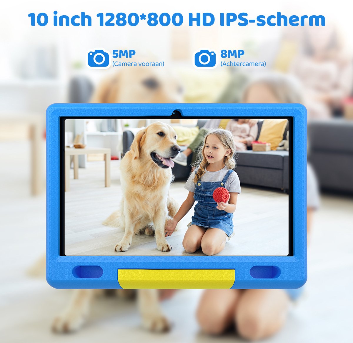 Hotlight KT1007 Kindertablet 10.1 inch Blauw