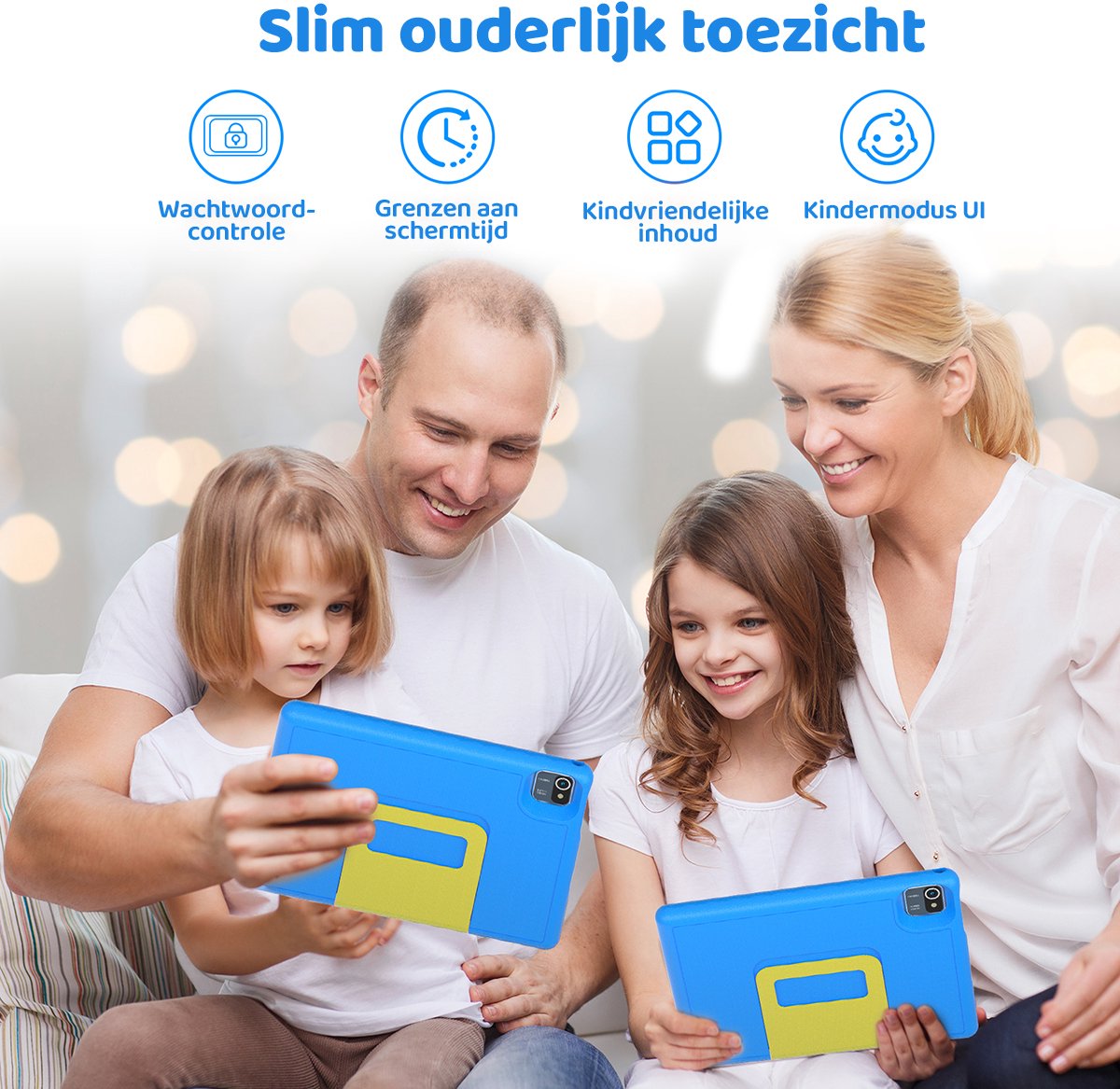 Hotlight KT1007 Kindertablet 10.1 inch Blauw