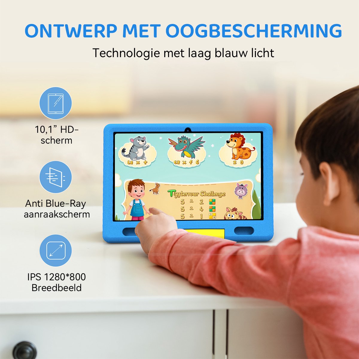 Hotlight KT1007 Kindertablet 10.1 inch Blauw