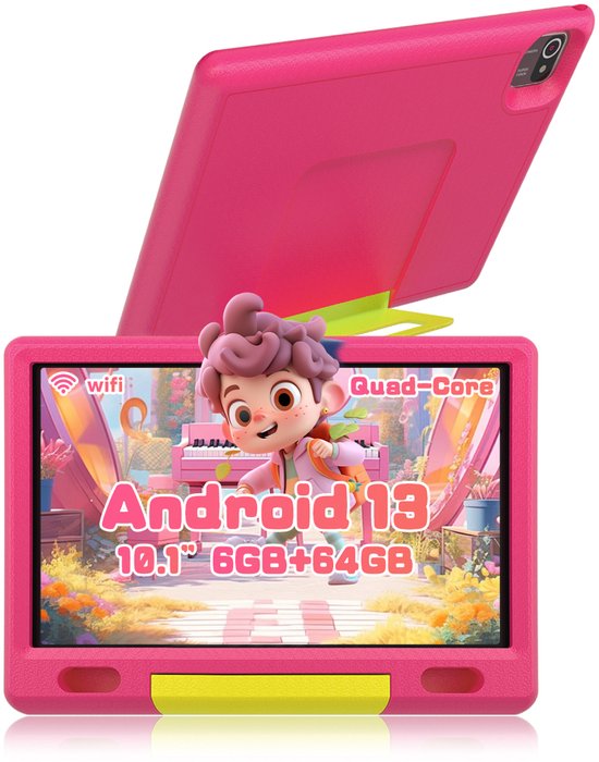 Hotlight KT1007 kindertablet 10.1 inch roze