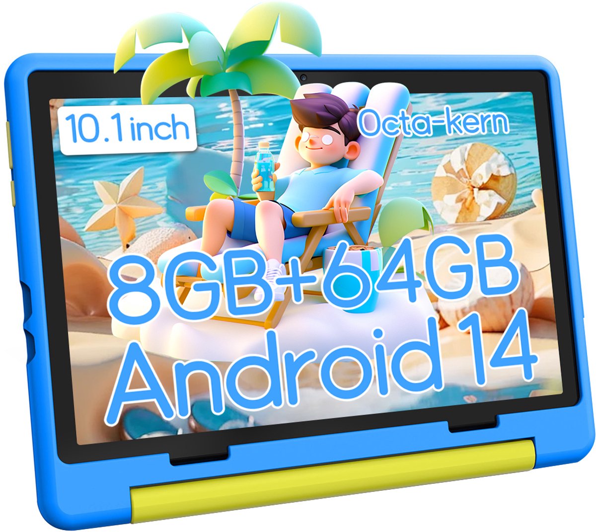Hotlight KT1016 Kindertablet 10.1 inch Blauw