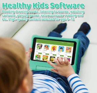 Igoods Kindertablet 7 Inch Groen 3GB RAM 32GB Android 13