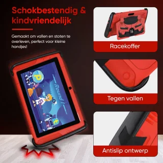 K7 Pro Kindertablet 7 inch 32GB Rood</s>