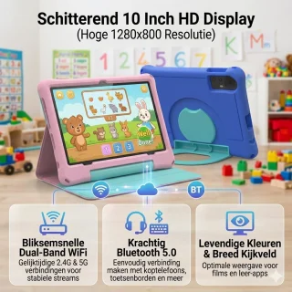 Wat vinden we goed aan de KidsTab Pro 10 Kindertablet