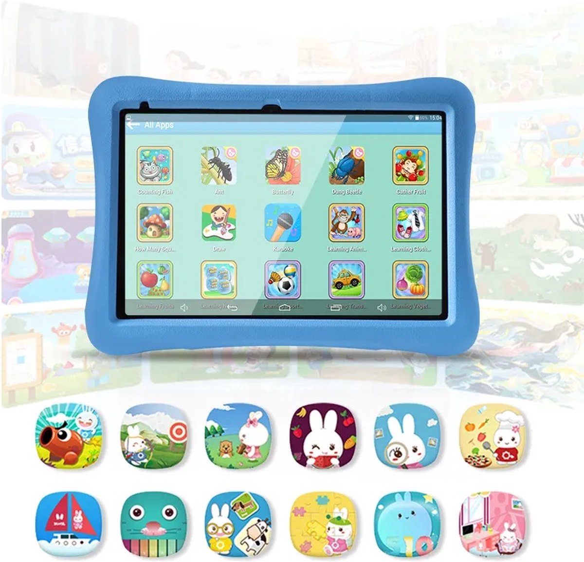 Kinder Tablet 10.1 inch Android 64GB