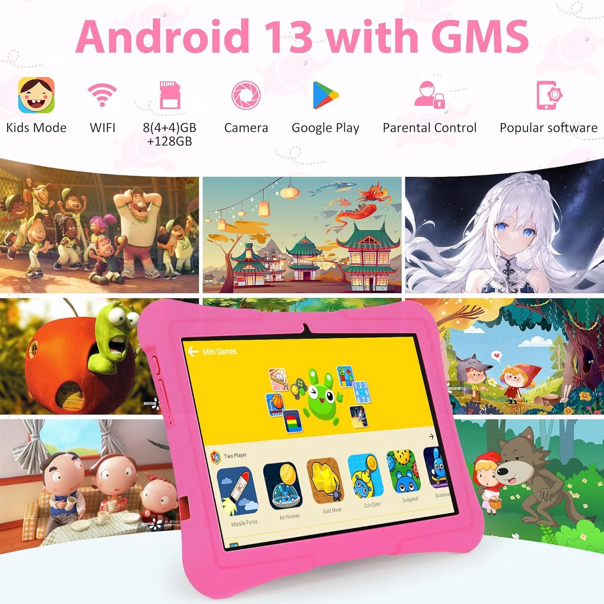 Kindertablet 10 Inch 128GB
