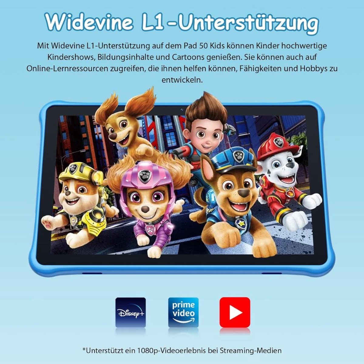 Kindertablet 10 inch 64 GB Vanaf 3 Jaar